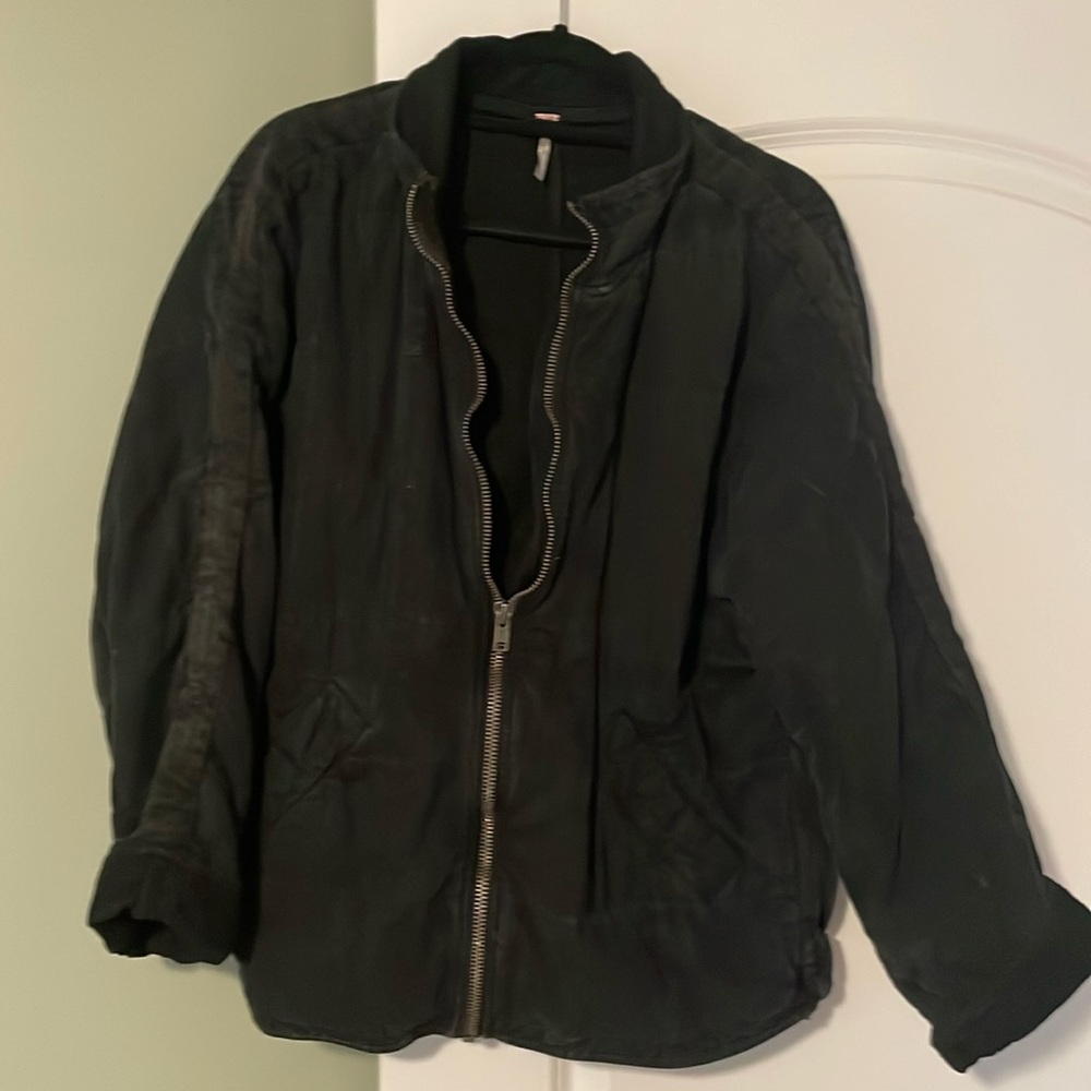Black FP quilted jacket